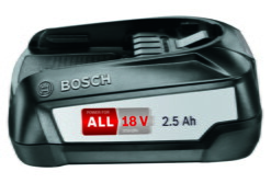 Bosch 18 V 2,5 Ah Power for ALL batteri
