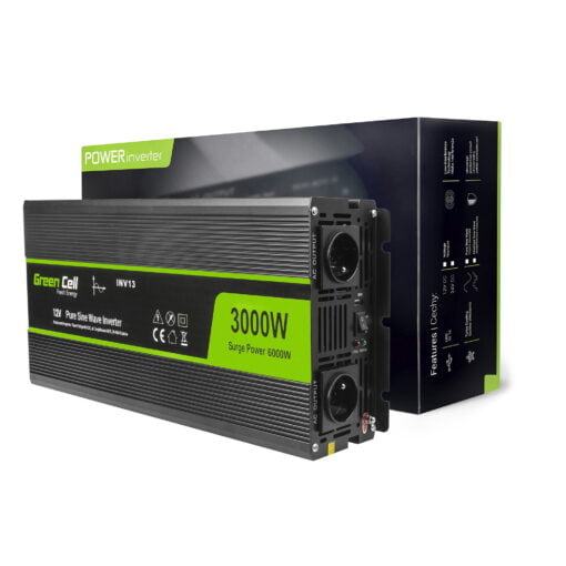Green Cell Inverter 12V till 230V 3000W/6000W
